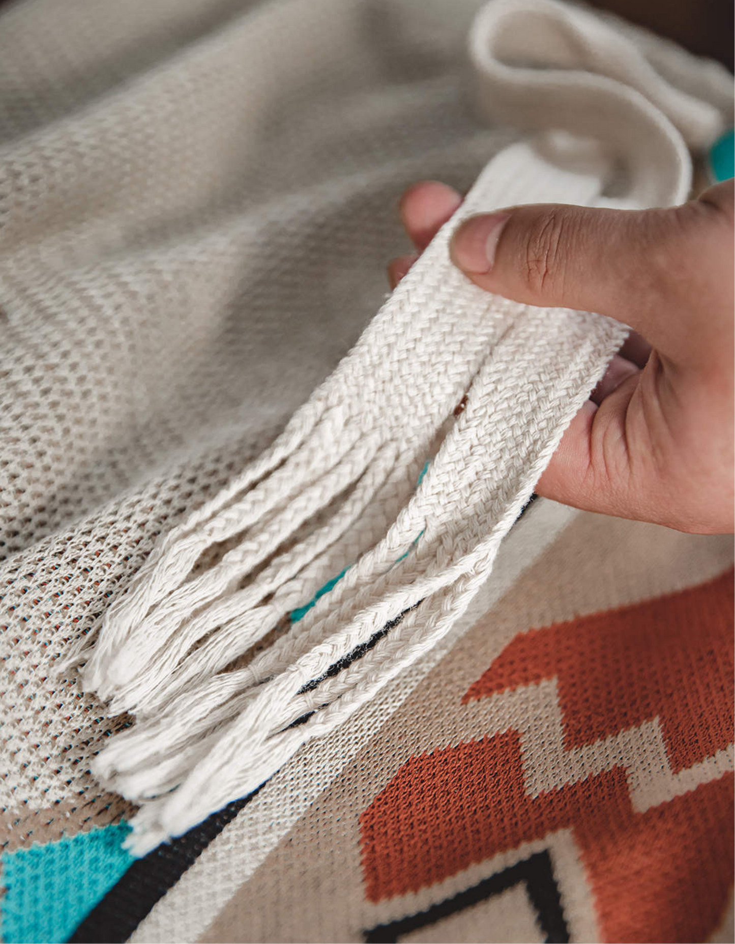 Native American Viscose Netted Shorts